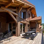 木屋 Emeraude, De Luxe Avec Vue Montagne 热拉梅