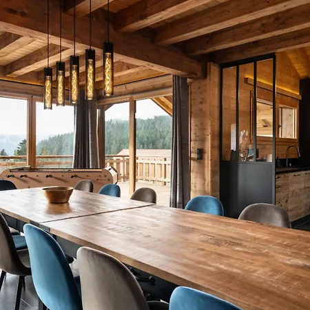 Emeraude, De Luxe Avec Vue Montagne シャレー ジェラールメ