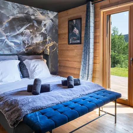 Emeraude, De Luxe Avec Vue Montagne Alpesi faház Gérardmer
