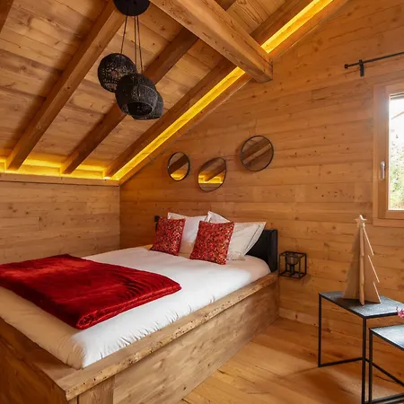 Emeraude, De Luxe Avec Vue Montagne 木屋 *