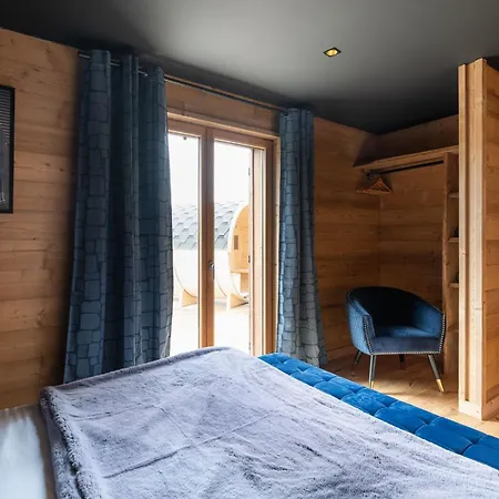 Emeraude, De Luxe Avec Vue Montagne 木屋