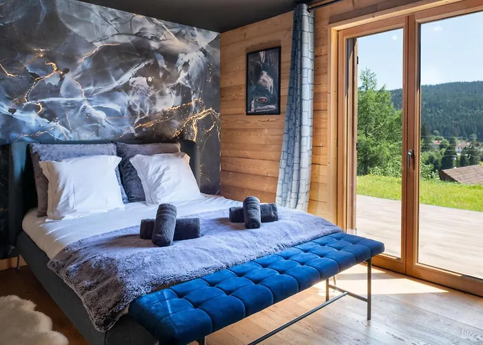 Emeraude, De Luxe Avec Vue Montagne Chalet Gérardmer